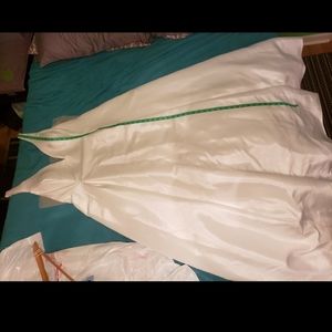 Off white wedding dress